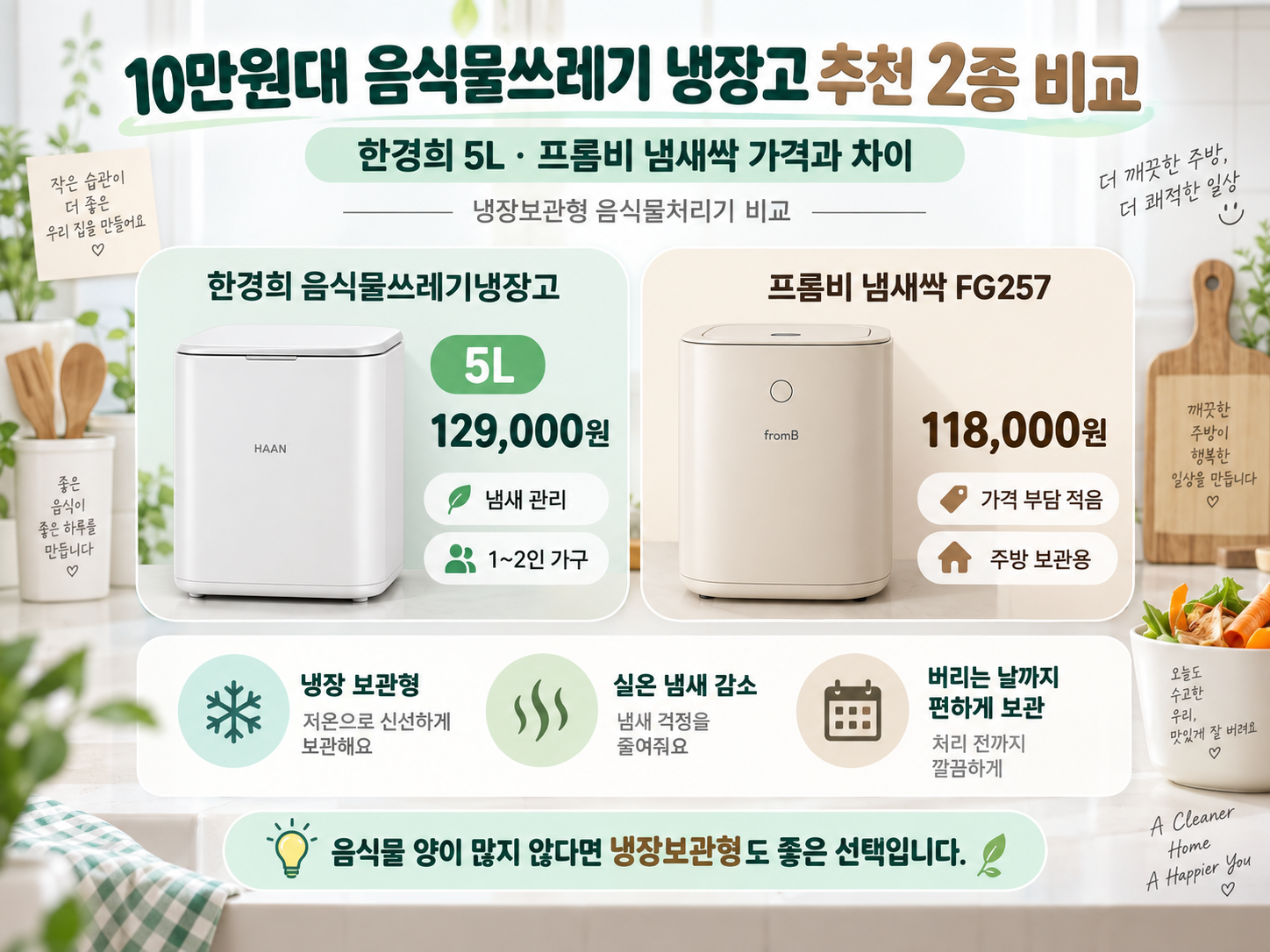 음식물쓰레기냉장고